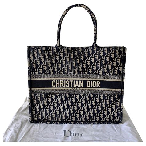 sac Christian Dior book tote